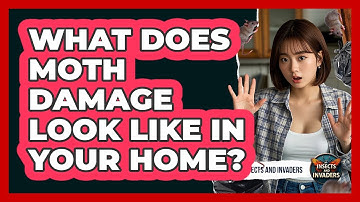 What Does Moth Damage Look Like In Your Home? - Insects and Invaders
