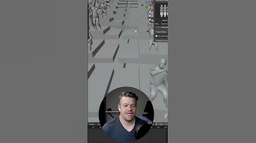 #blender crowds are easy! Check it out! #vfx #vfxcompositing #tutorial #visualfx #blender3d