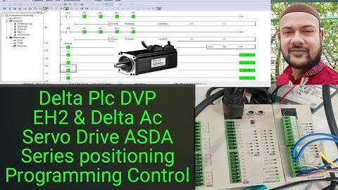 Delta Plc DVP EH2 & Delta Ac Servo Drive ASDA Series positioning Programming Control
