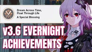 Evernight Achievements - A Special Blessing | Dream Across Time, Float Through Life