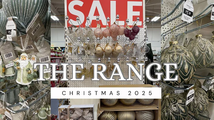 THE RANGE SALE | -50 % OFF CHRISTMAS TREE DECORATIONS 