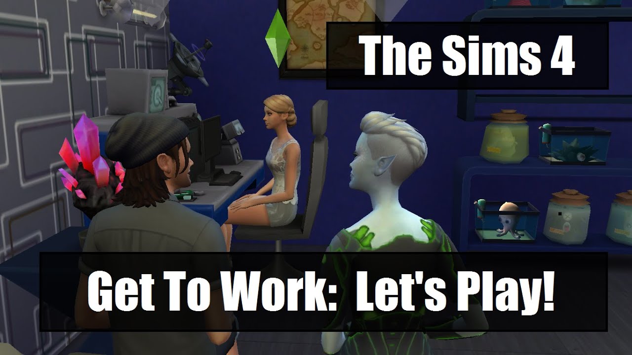 workday Ep 1- Sims 4- Get To Work- Introduction