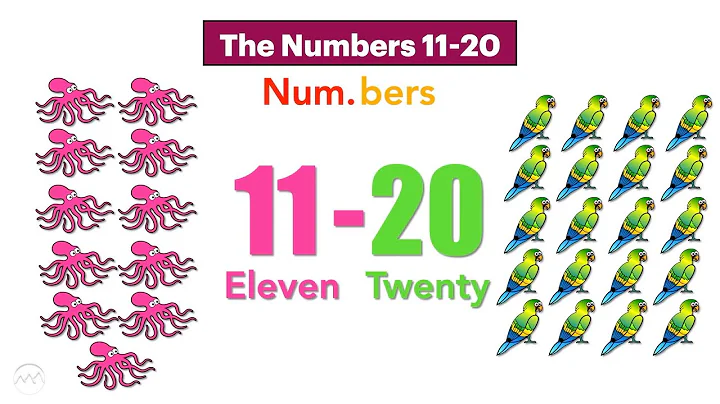 Numbers 11 to 20 Pronunciation