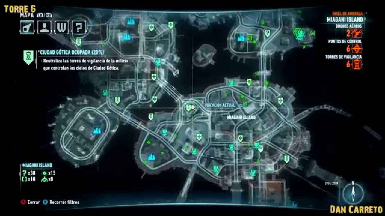 Разоружение batman arkham knight карта