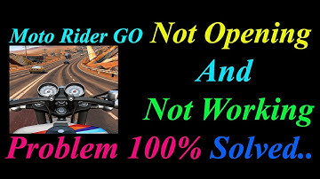 How to Fix Moto Rider App  Not Opening  / Loading / Not Working Problem in Android Phone