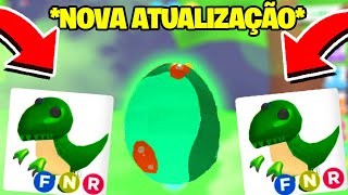 🦎 Novo PARQUE dos DINOSSAUROS no ADOPT ME 🐲 Roblox 