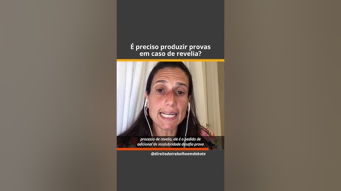 Revelia no Processo do Trabalho - Prof.ª Daniela Pessoa 