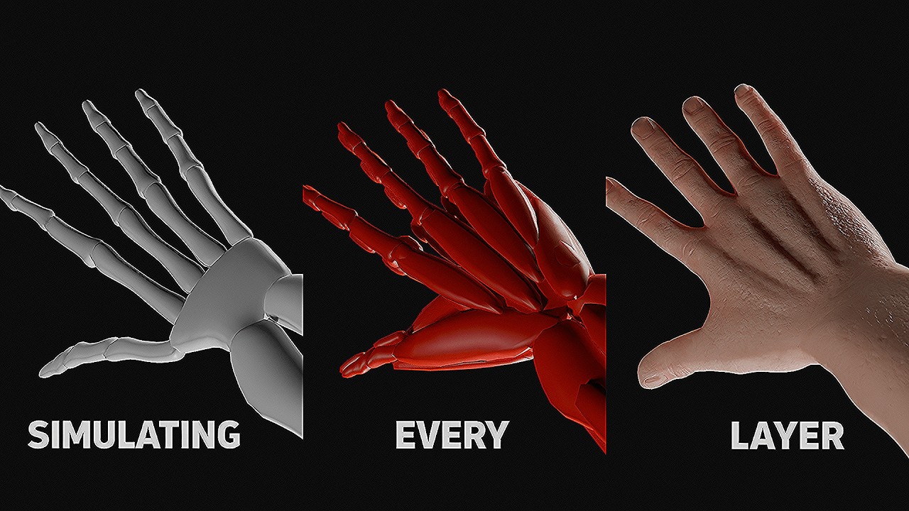 Creating an overly complicated hand in Blender - YouTube