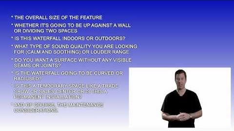 Best Materials To Use For Water Feature - Part 1 of 3