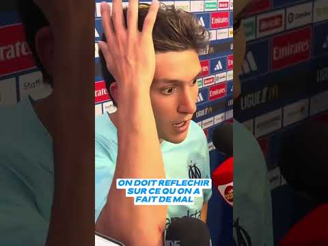 🎙️ « Je prends mes responsabilités dans la défaite ! » 👉🏻 Leonardo Balerdi après #OLOM #football