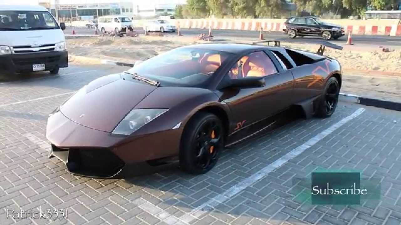 "fake" Murcielago SV chocolate exterior orange interior