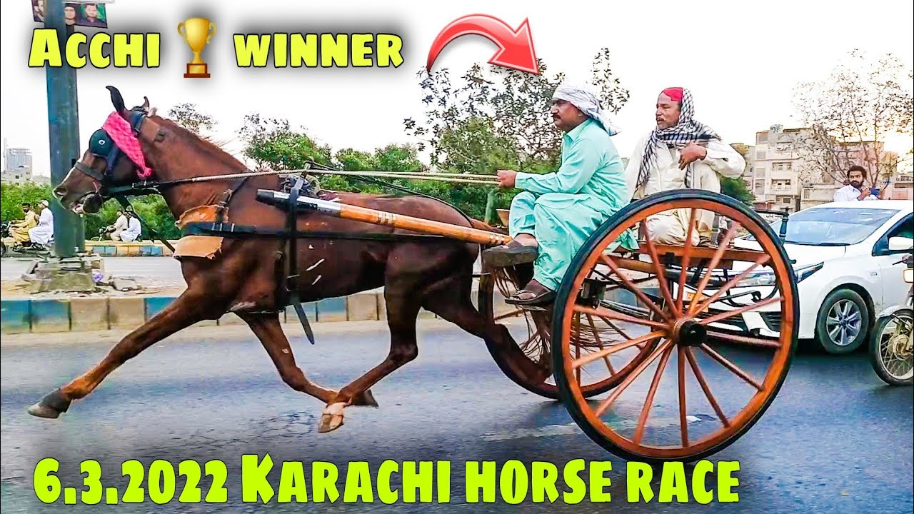 Acchi Aur Tawafa today Karachi Horse Race 6.3.2022 / Abid Awan