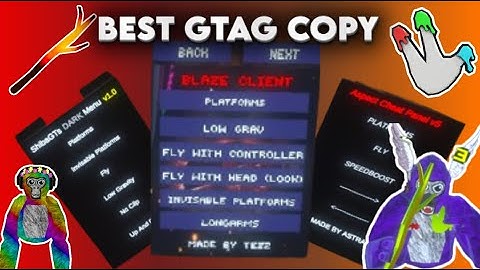 This is the BEST GORILLA TAG COPY FREE MOD MENUS)FREE STICK)CUSTOM MAPS)CUSTOM COSMETICS)ON APPLAB