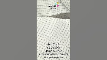 Anti Static ESD Fabric Uniform Fabric #ankittextiles #antistaticfabric #esdfabric