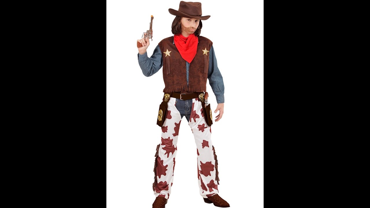 Gilet Cowboy Garçon Avec Franges - Costume Western Pour Jeux De Rôle, Halloween Et Fêtes