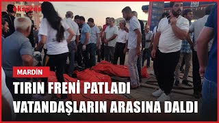 Mardin'de kaza: 20 ölü ve çok sayıda yaralı var