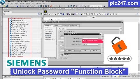 [TIA Portal] Read Password FB/FC Siemens PLC