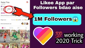 1000 Followers Everyday in Likee app | 2020 New tricks | like app me followers kaise badhaye