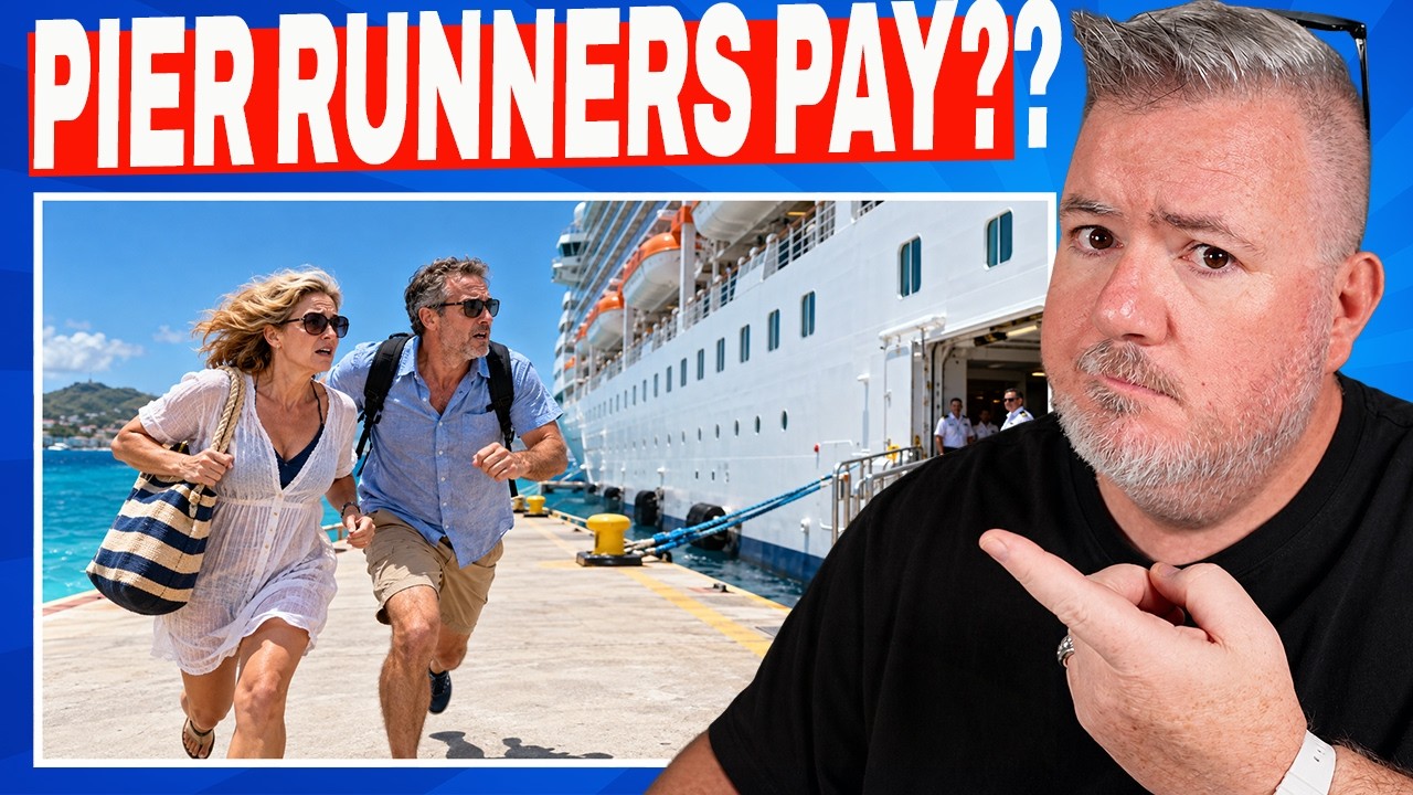 Should Cruise Lines Fine Pier Runners?