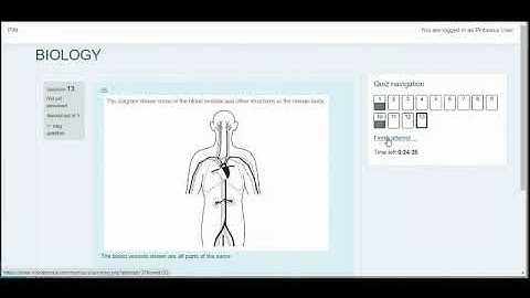 How to do multiple-choice exam questions in LMS Moodle