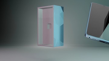 Phone ANIMATION COMMERCIAL fully made with BLENDER