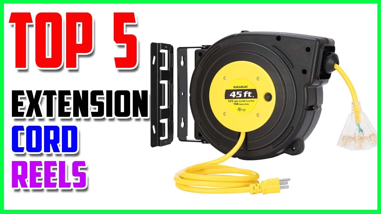 Top 5 BEST Extension Cord Reels 2023 