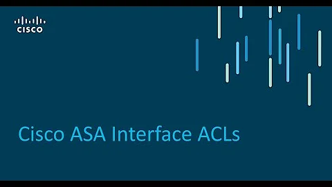 Cisco ASA Interface ACL - Part5