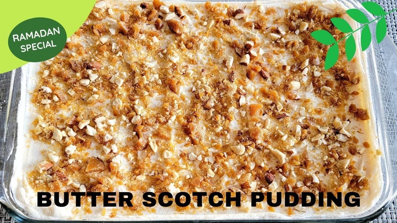 Butterscotch pudding recipe in urdu hindi No Bake Dessert Recipes