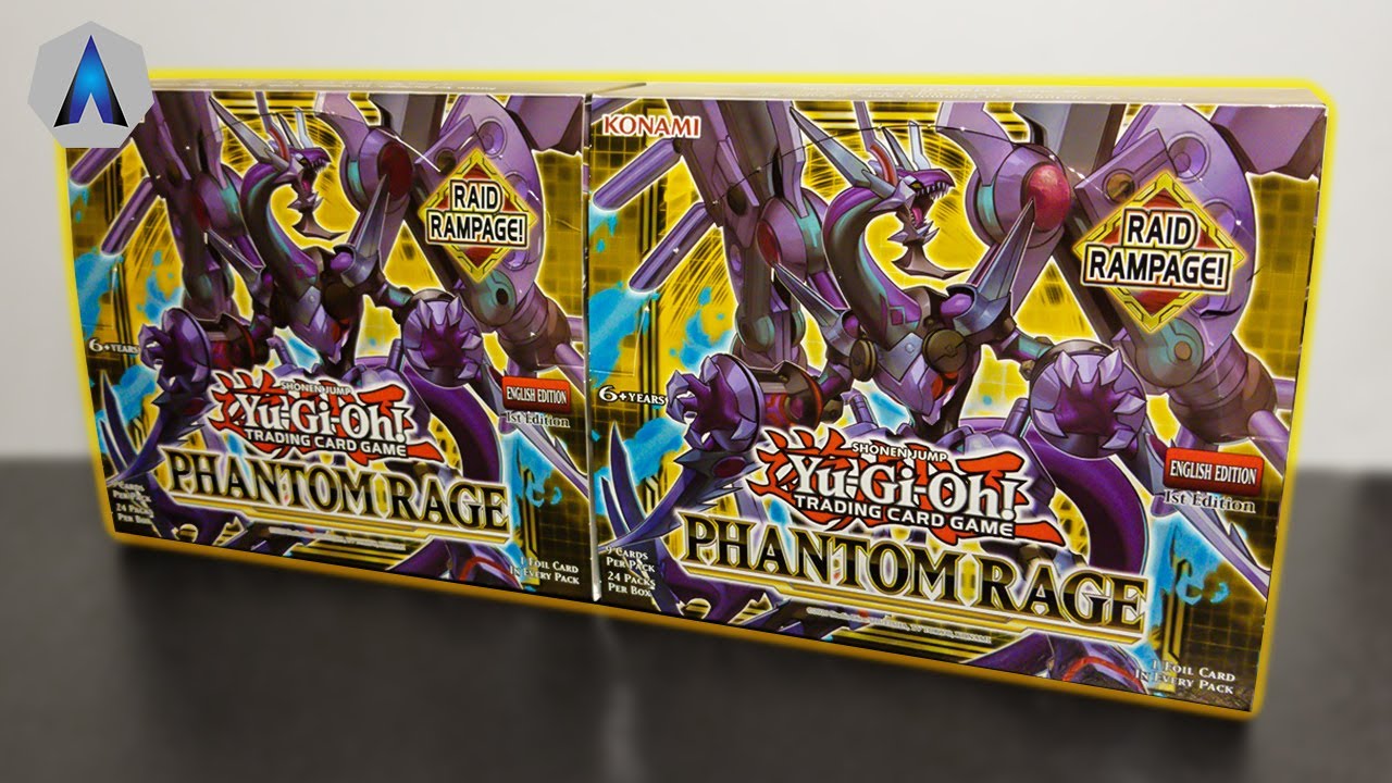 yugioh phantom rage english tcg 1st edition booster box Yu-Gi-Oh! Doom of Dimensions Booster Pack main image 1
