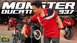 รีวิว DUCATI Monster 937 all new น้ำหนักเบาเพียง 166kg. ขี่ง่าย ฟังก์ชั่นล้นจนใช้ไม่หมด