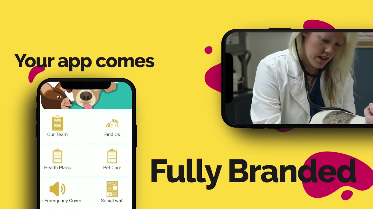 Veterinarian's Mobile App typical features and benefits