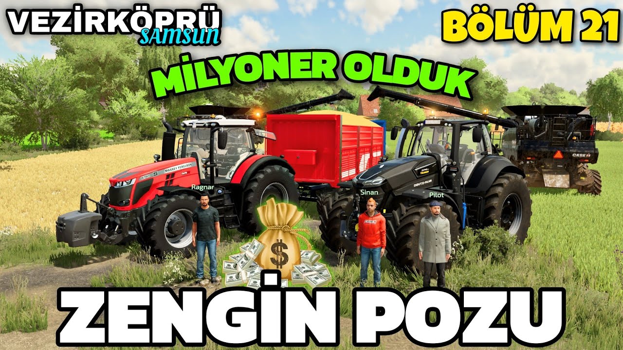 KÜÇÜK BİR TRAKTÖRLE ÇIKTIĞIMIZ BU YOLDA DOĞRU HAMLELERLE ZENGİN OLDUK ❗️MASSEY FERGUSON 8740s ALDIM