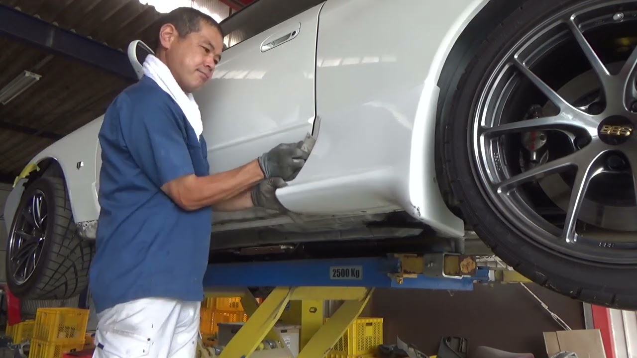 【32GT-R 13】サイドステップの言い方と外し方