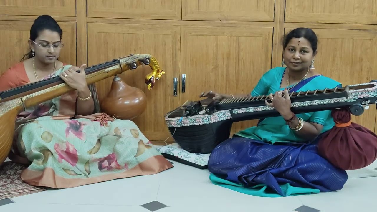 On occasion of shivarathri we played shivavakkiya  siddar  song odi odi odi odi utkalandha in veena 