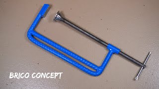 How to make a heavy duty c clamp