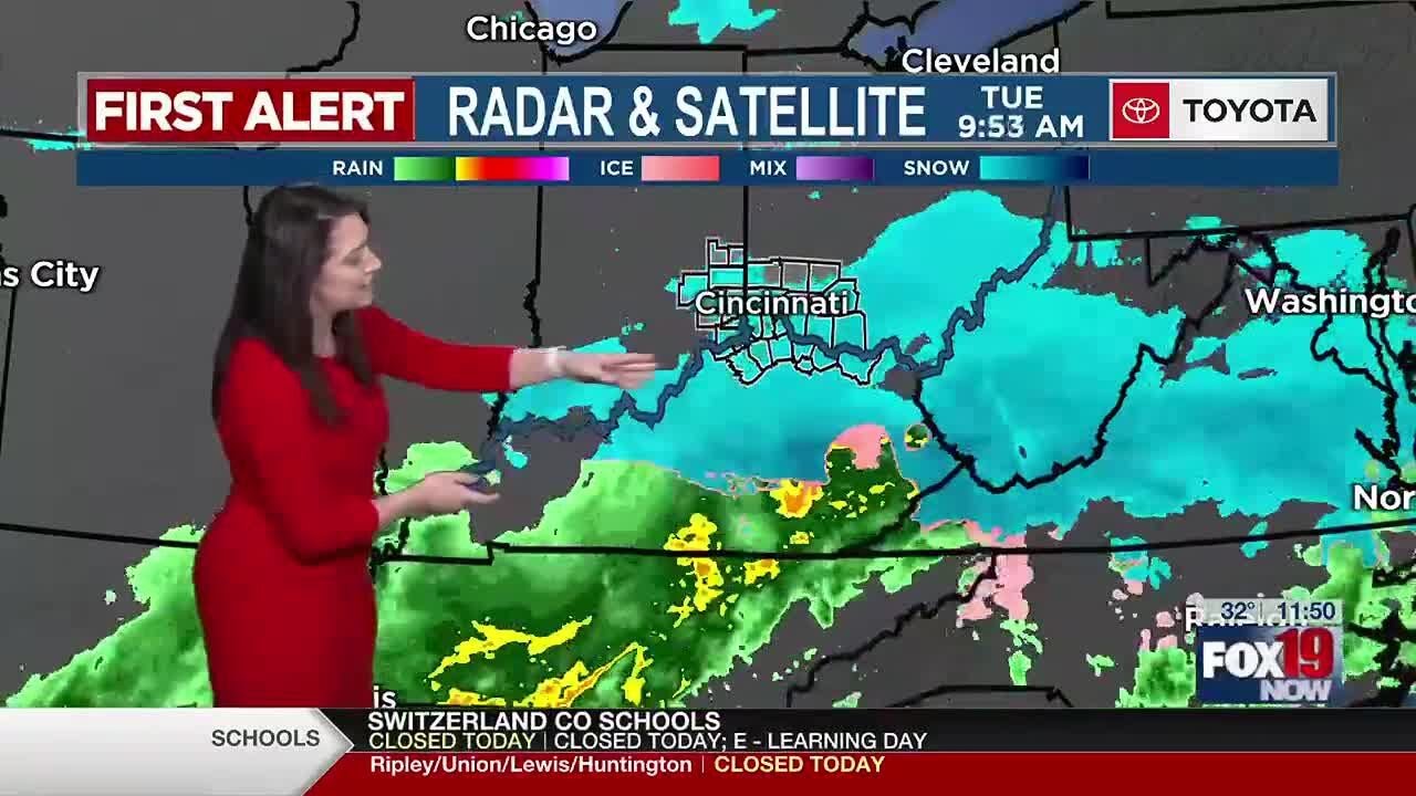 Winter Storm Warning continues for parts of Tri-State - YouTube