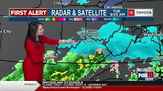 Winter Storm Warning continues for parts of Tri-State
