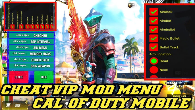 Mod Menu Cod Mobile │Aimbot & Speed │Vitalicio - Call Of Duty - DFG