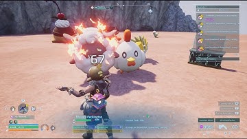 Palworld: Starter Region Pal Army vs. Xenolord Ultra @ 15 Base Pals, 0 Player Damage