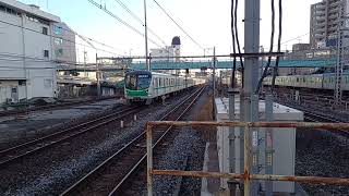 東京メトロ16000系57F　柏駅2番線到着　20240309 164234