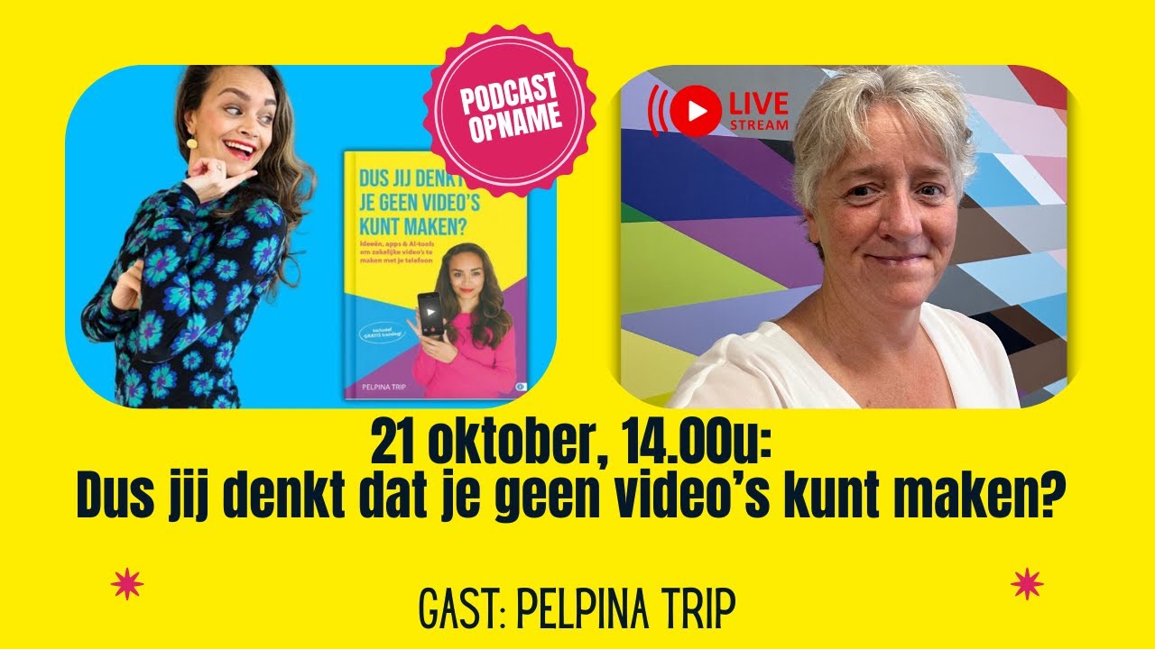 Dus jij denkt dat je geen video's kunt maken? - met Pelpina Trip