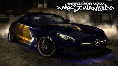 NFS Most Wanted | Mercedes-AMG GT Car Mod Tuning & Gameplay [1080pHD]