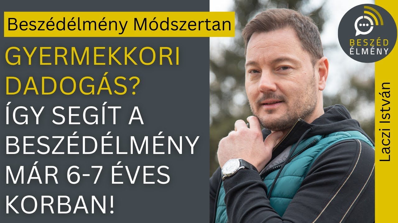 Gyermekkori dadogás? Így segít a Beszédélmény már 6-7 éves korban!