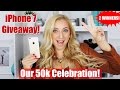 📱Apple iPhone 7 GIVEAWAY to Celebrate 50k Subscribers!