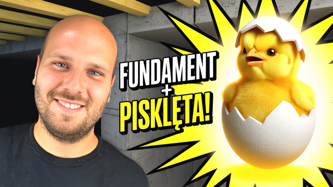 Dokończyłem FUndament i Wylęgły się Pisklaki Co Dalej z Moją Wolierą?