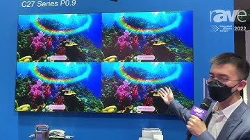 ISE 2022: QSTech Showcases the CoB C27 Series of dvLED Displays in 0.9mm Pixel Pitch