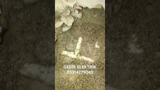 Denizli Gedi̇k Elektri̇k Noktasal Du Kaçaği Tespi̇ti̇ İti̇nali Ve Özenle Arayin Nem Rutubete Son