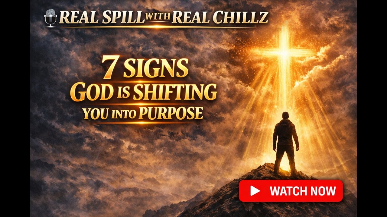 Real Spill With Real Chillz 7 Signs God Is Shifting You Into Purpose ...