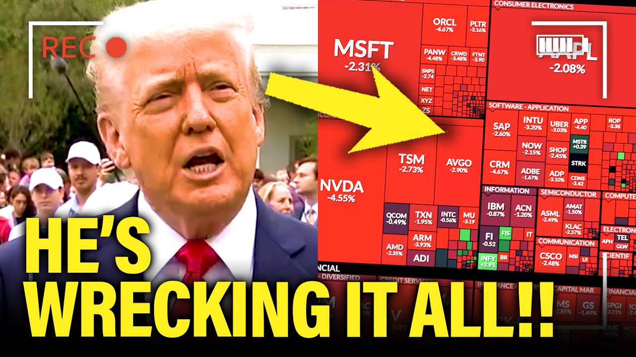 Market CRASHES after latest TRUMP BOMBSHELL
