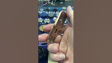 Does the three-stage alloy fidget slider sound nice? #edc #fidgettoys #coolstuff #shorts